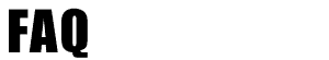 FAQ